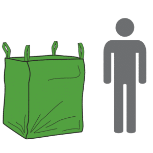 Der Sack 1 cbm