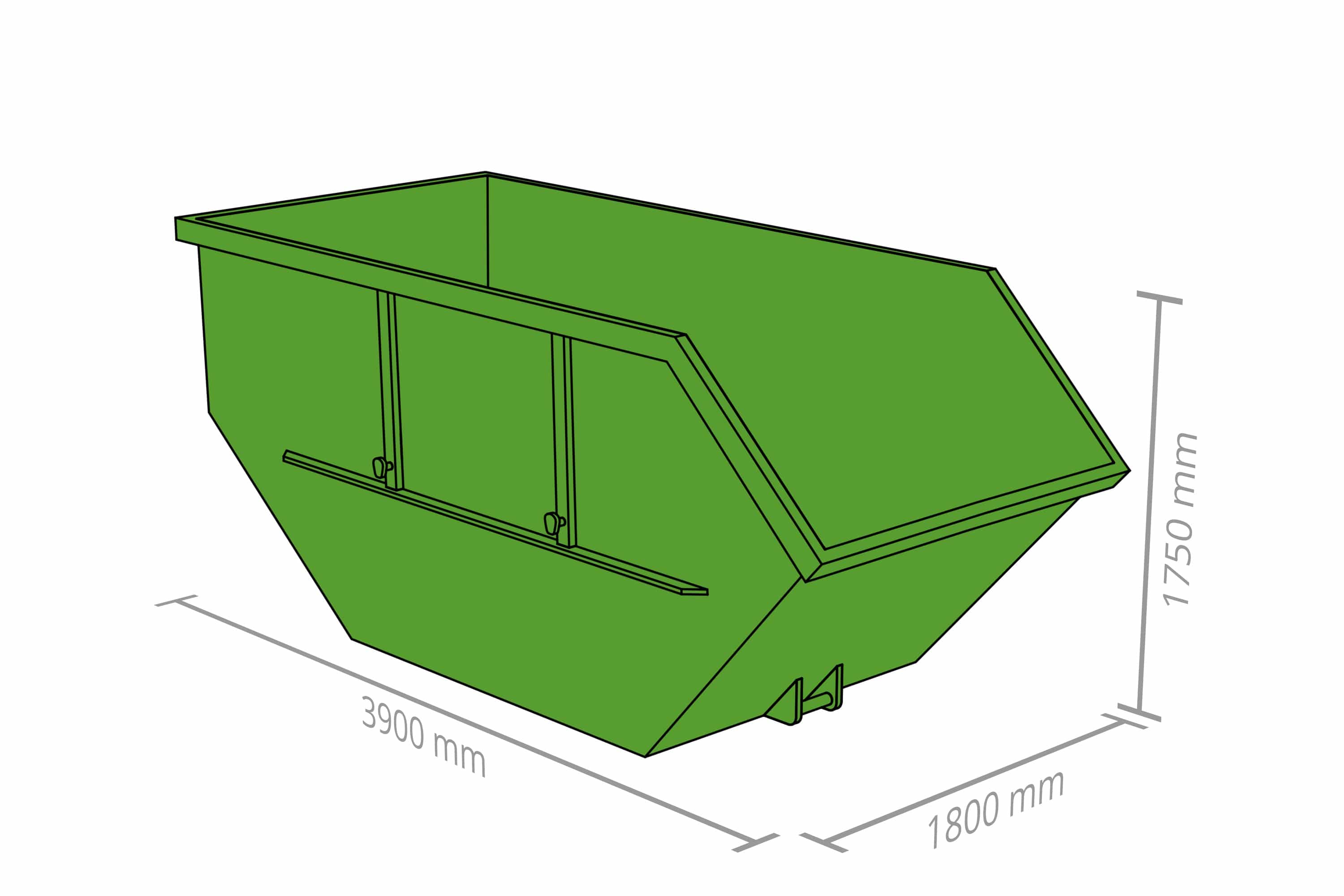 Maße Absetzbehälter 10 m³